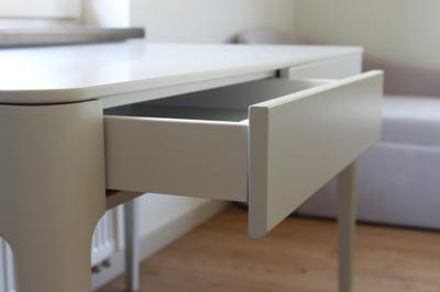 Мебель Ellipsefurniture Стол письменный Type 140*70 см (светло-серый) арт. TY010302350101