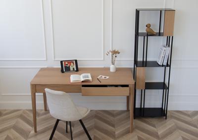 Мебель Ellipsefurniture Стол письменный Type oak 140*70 см (натуральный дуб) арт. TY010201330101