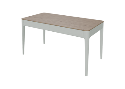 Мебель Ellipsefurniture Стол письменный Type oak 140*70 см (натуральный дуб, белый) арт. TY010211330101