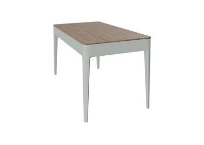 Мебель Ellipsefurniture Стол письменный Type oak 140*70 см (натуральный дуб, белый) арт. TY010211330101