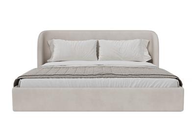 Кровать Ellipsefurniture Кровать двуспальная Classic 200 см (молочный, велюр) арт. СF010207260501