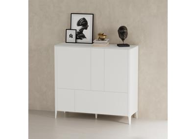 Мебель Ellipsefurniture Шкаф Type 3 двери 2 ящика высота 135 см (белый) арт. TY010301360101