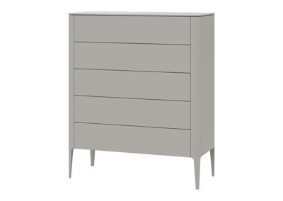 Мебель Ellipsefurniture Комод Type 5 ящиков ширина 100 см (серо-бежевый) арт. TY010304380101