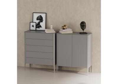 Мебель Ellipsefurniture Комод Type 5 ящиков ширина 100 см (серый) арт. TY010303380101