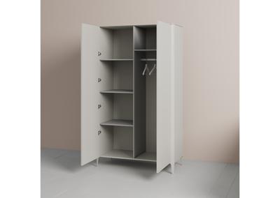 Мебель Ellipsefurniture Шкаф Type 2-х створчатый высокий (серо-бежевый) арт. TY010304420101