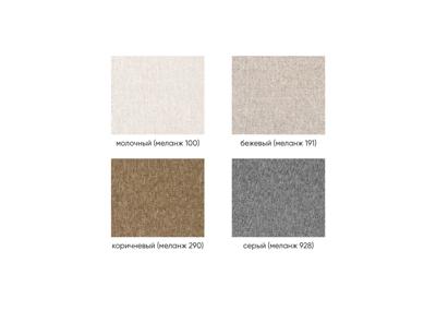 Кровать Ellipsefurniture Кровать Basic спальное место 90*200 см (коричневый, рогожка) арт. BS010103010101