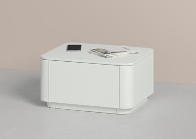 Тумбочка Ellipsefurniture Тумба прикроватная Tammi 1 ящик (белый) арт. TM010201140101