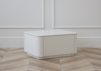 Тумбочка Ellipsefurniture Тумба прикроватная Tammi 1 ящик (белый) арт. TM010201140101