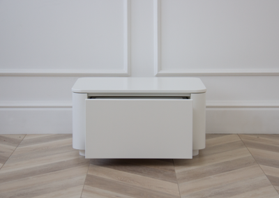 Тумбочка Ellipsefurniture Тумба прикроватная Tammi 1 ящик (белый) арт. TM010201140101