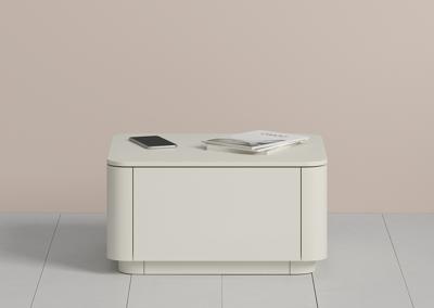 Тумбочка Ellipsefurniture Тумба прикроватная Tammi 1 ящик (молочный) арт. TM010203140101
