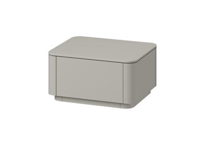 Мебель Ellipsefurniture Тумба прикроватная Tammi 1 ящик (серо-бежевый) арт. TM010202140101