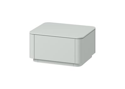 Тумбочка Ellipsefurniture Тумба прикроватная Tammi 1 ящик (светло-серый) арт. TM010204140101