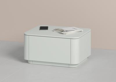 Тумбочка Ellipsefurniture Тумба прикроватная Tammi 1 ящик (светло-серый) арт. TM010204140101
