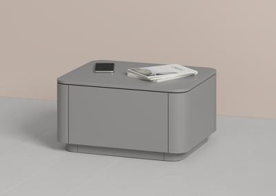 Тумбочка Ellipsefurniture Тумба прикроватная Tammi 1 ящик (серый) арт. TM010205140101