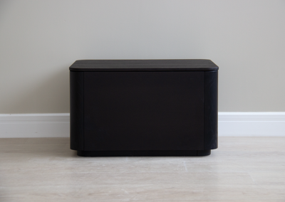 Комод Ellipsefurniture Тумба прикроватная Tammi 2 ящика ширина 60 см (черный) арт. TM010206160101