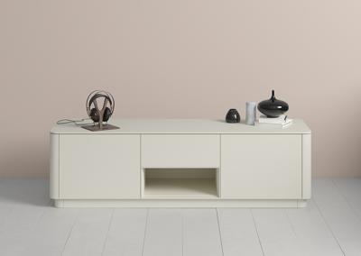 Мебель Ellipsefurniture Тумба Tammi под ТВ ширина 160 см (молочный) арт. TM010203100101