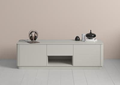 Мебель Ellipsefurniture Тумба Tammi под ТВ ширина 160 см (серо-бежевый) арт. TM010202100101