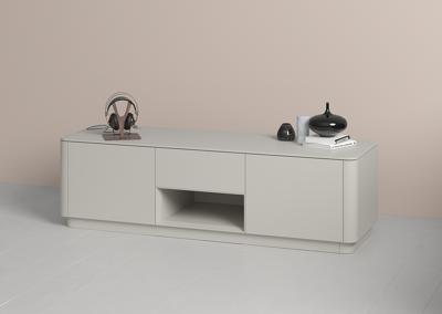 Мебель Ellipsefurniture Тумба Tammi под ТВ ширина 160 см (серо-бежевый) арт. TM010202100101