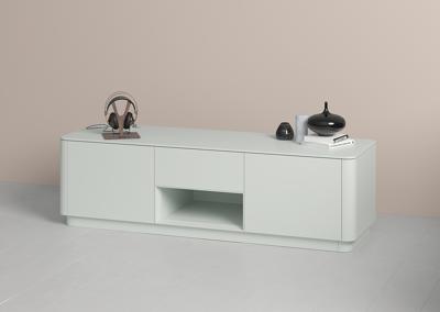 Мебель Ellipsefurniture Тумба Tammi под ТВ ширина 160 см (светло-серый) арт. TM010204100101