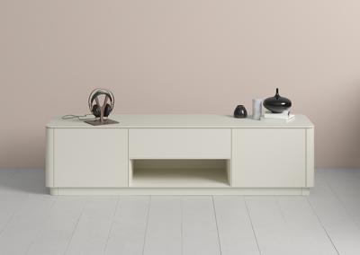 Мебель Ellipsefurniture Тумба Tammi под ТВ ширина 180 см (молочный) арт. TM010203110101