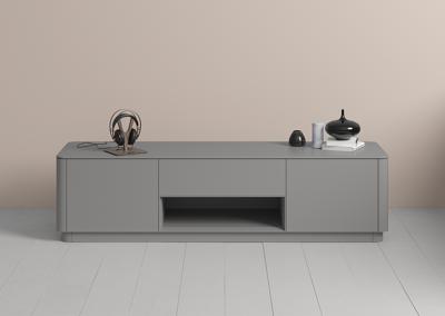 Мебель Ellipsefurniture Тумба Tammi под ТВ ширина 180 см (серый) арт. TM010205110101