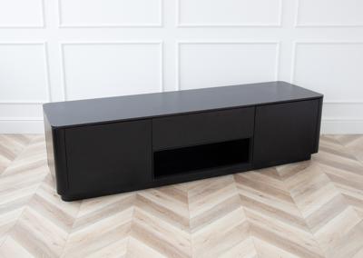 Мебель Ellipsefurniture Тумба Tammi под ТВ ширина 180 см (черный) арт. TM010206110101