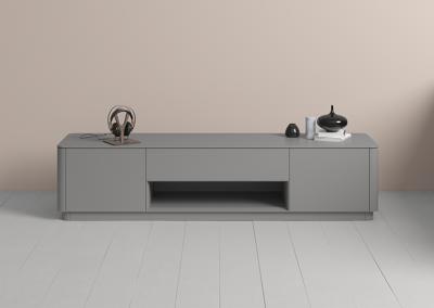Мебель Ellipsefurniture Тумба Tammi под ТВ ширина 200 см (серый) арт. TM010205120101