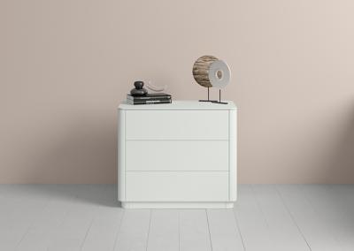 Мебель Ellipsefurniture Комод Tammi 3 ящика ширина 90 см (белый) арт. TM010201010101