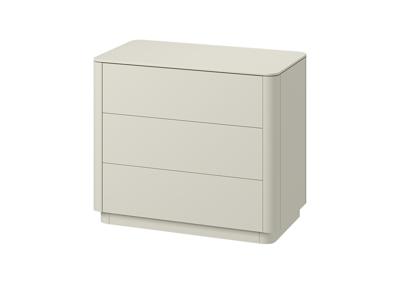 Комод Ellipsefurniture Комод Tammi 3 ящика ширина 90 см (молочный) арт. TM010203010101