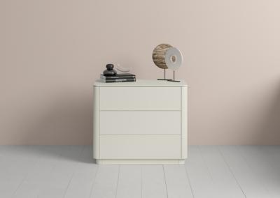 Комод Ellipsefurniture Комод Tammi 3 ящика ширина 90 см (молочный) арт. TM010203010101
