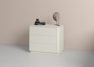 Комод Ellipsefurniture Комод Tammi 3 ящика ширина 90 см (молочный) арт. TM010203010101