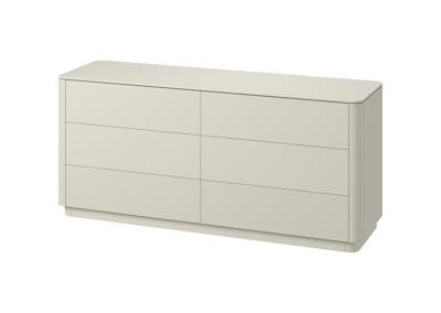 Мебель Ellipsefurniture Комод Tammi 6 ящиков ширина 170 см (молочный) арт. TM010203040101