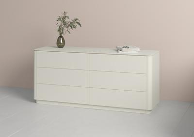 Мебель Ellipsefurniture Комод Tammi 6 ящиков ширина 170 см (молочный) арт. TM010203040101