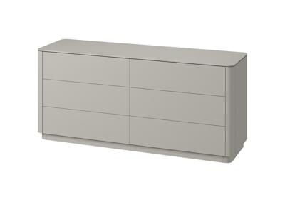 Мебель Ellipsefurniture Комод Tammi 6 ящиков ширина 170 см (серо-бежевый) арт. TM010202040101