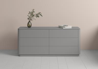 Мебель Ellipsefurniture Комод Tammi 6 ящиков ширина 170 см (серый) арт. TM010205040101