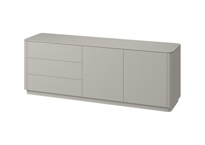 Мебель Ellipsefurniture Тумба Tammi 3 ящика 2 двери L (серо-бежевый) арт. TM010202080101