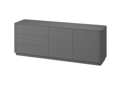 Мебель Ellipsefurniture Тумба Tammi 3 ящика 2 двери L (серый) арт. TM010205080101