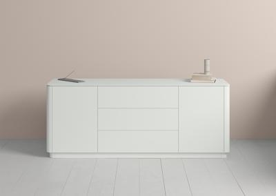 Мебель Ellipsefurniture Тумба Tammi 2 двери 3 ящика (белый) арт. TM010201060101