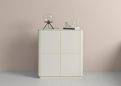 Шкаф Ellipsefurniture Шкаф Tammi 4 двери (молочный) арт. TM010203170101