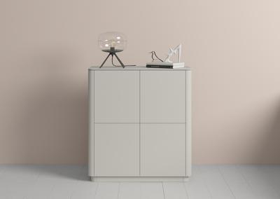 Шкаф Ellipsefurniture Шкаф Tammi 4 двери (серо-бежевый) арт. TM010202170101