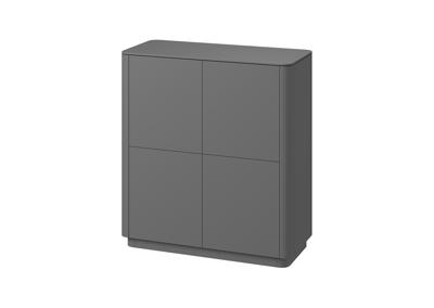 Мебель Ellipsefurniture Шкаф Tammi 4 двери (серый) арт. TM010205170101