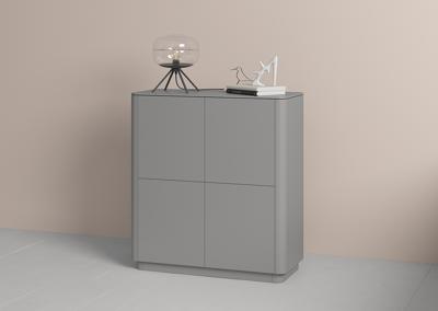 Мебель Ellipsefurniture Шкаф Tammi 4 двери (серый) арт. TM010205170101