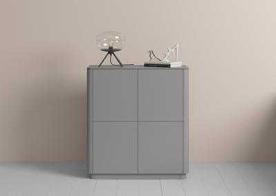Мебель Ellipsefurniture Шкаф Tammi 4 двери (серый) арт. TM010205170101