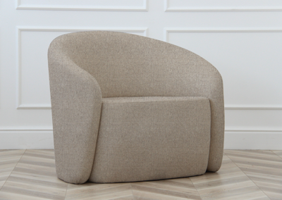 Стол письменный Ellipsefurniture Кресло Ellipse E7.1 (бежевый, рогожка) арт. K3010201130401