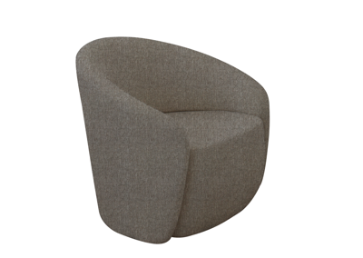 Стол письменный Ellipsefurniture Кресло Ellipse E7.1 (коричневый, рогожка) арт. K2010201130401