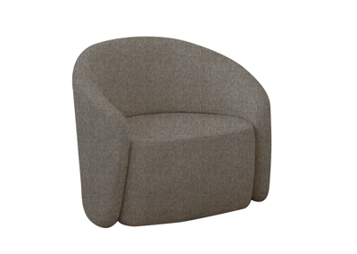 Стол письменный Ellipsefurniture Кресло Ellipse E7.1 (коричневый, рогожка) арт. K2010201130401