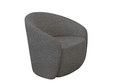 Стол письменный Ellipsefurniture Кресло Ellipse E7.1 (серый, рогожка) арт. K4010201130401