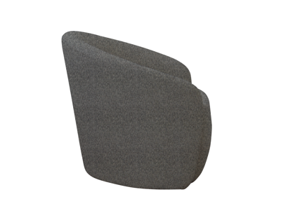 Стол письменный Ellipsefurniture Кресло Ellipse E7.1 (серый, рогожка) арт. K4010201130401