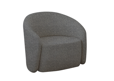 Стол письменный Ellipsefurniture Кресло Ellipse E7.1 (серый, рогожка) арт. K4010201130401