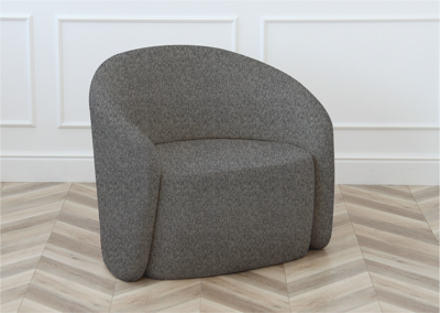 Стол письменный Ellipsefurniture Кресло Ellipse E7.1 (серый, рогожка) арт. K4010201130401